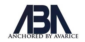 logo Anchored By Avarice